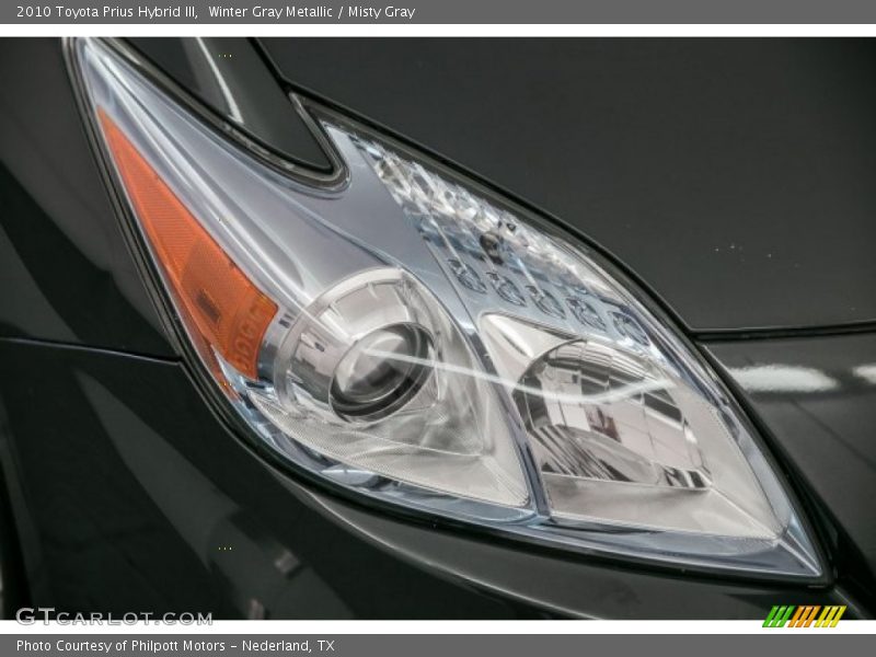 Winter Gray Metallic / Misty Gray 2010 Toyota Prius Hybrid III