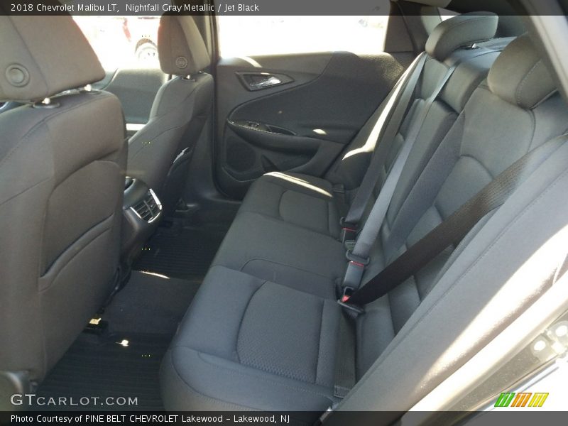 Nightfall Gray Metallic / Jet Black 2018 Chevrolet Malibu LT