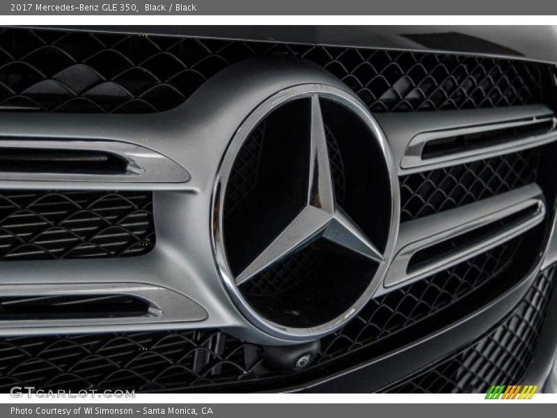 Black / Black 2017 Mercedes-Benz GLE 350