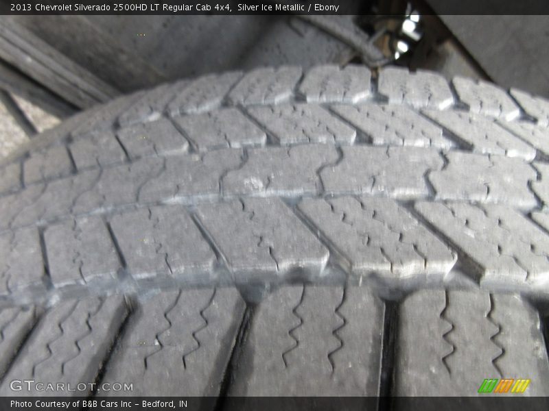 Silver Ice Metallic / Ebony 2013 Chevrolet Silverado 2500HD LT Regular Cab 4x4