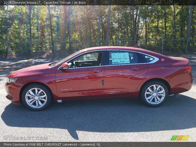 Cajun Red Tintcoat / Jet Black 2018 Chevrolet Impala LT