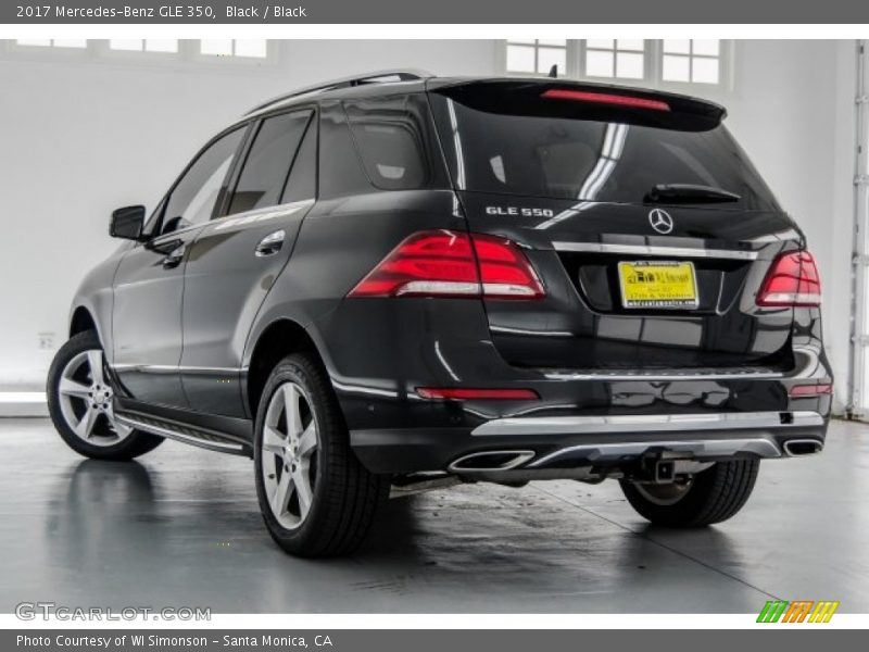 Black / Black 2017 Mercedes-Benz GLE 350