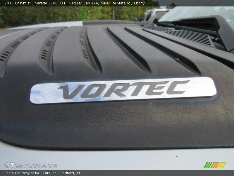 Silver Ice Metallic / Ebony 2013 Chevrolet Silverado 2500HD LT Regular Cab 4x4