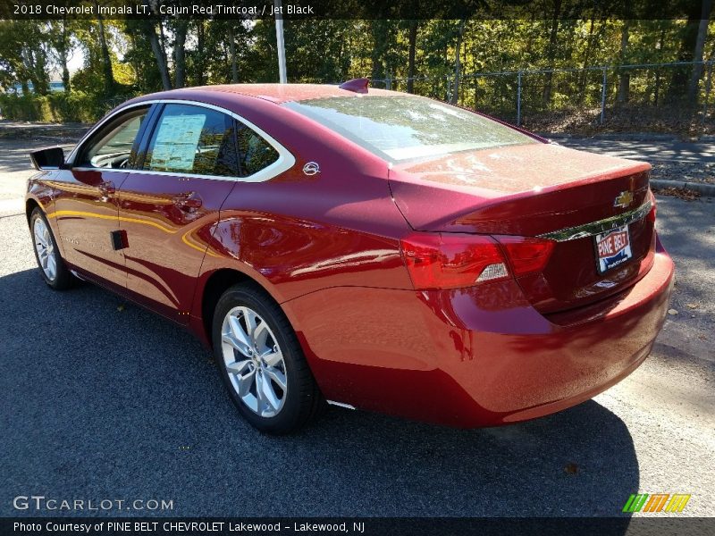 Cajun Red Tintcoat / Jet Black 2018 Chevrolet Impala LT