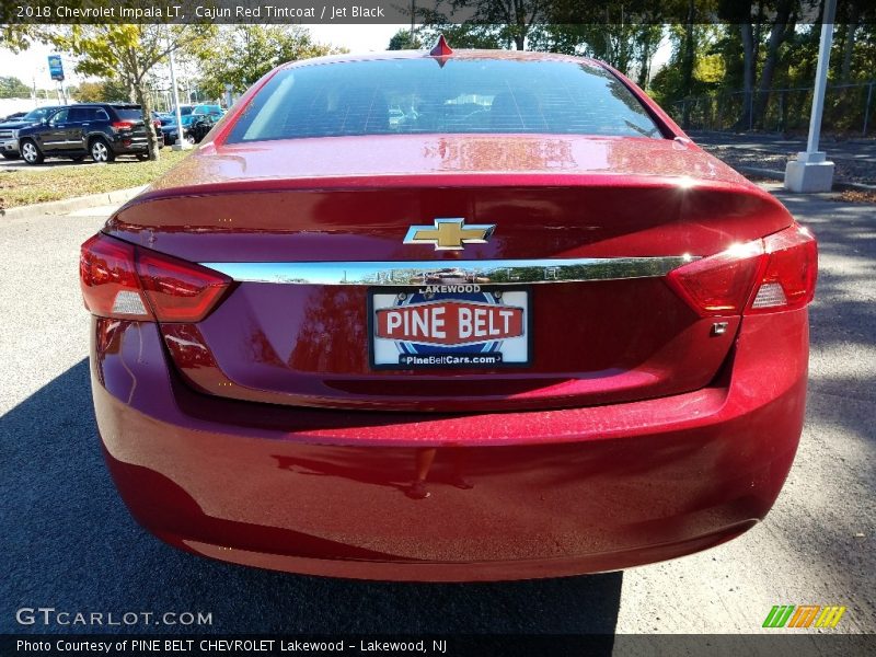 Cajun Red Tintcoat / Jet Black 2018 Chevrolet Impala LT
