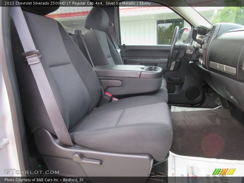 Silver Ice Metallic / Ebony 2013 Chevrolet Silverado 2500HD LT Regular Cab 4x4