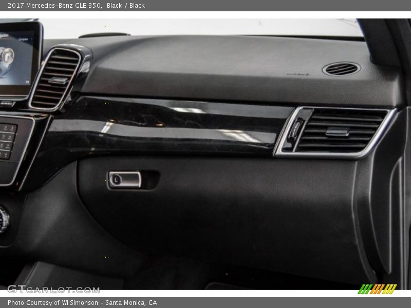 Black / Black 2017 Mercedes-Benz GLE 350