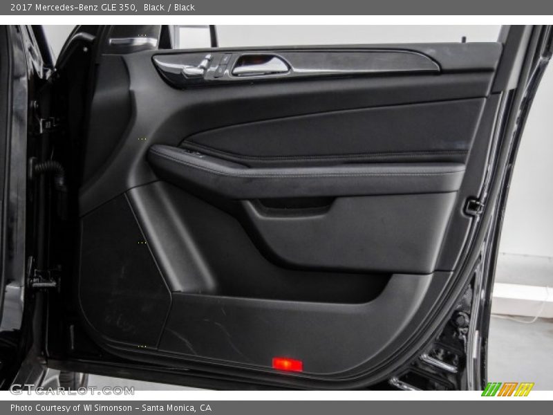 Black / Black 2017 Mercedes-Benz GLE 350