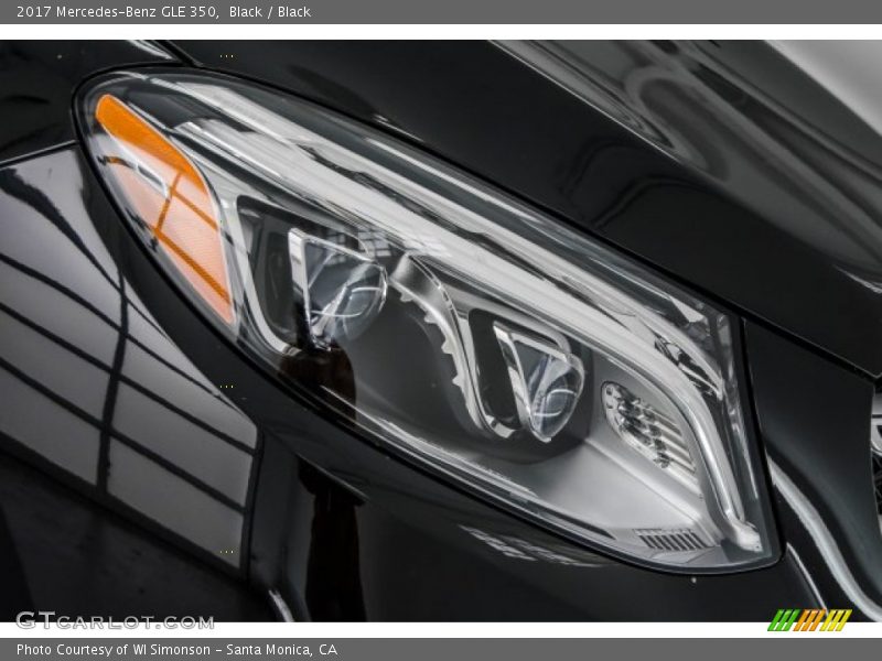 Black / Black 2017 Mercedes-Benz GLE 350