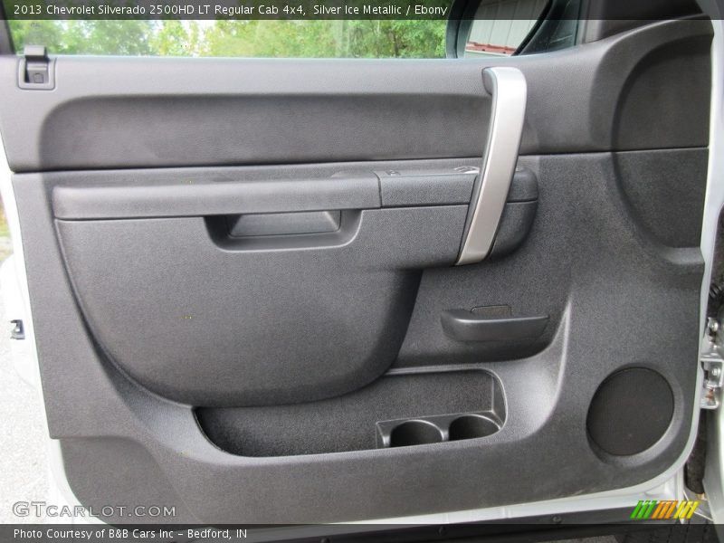 Silver Ice Metallic / Ebony 2013 Chevrolet Silverado 2500HD LT Regular Cab 4x4