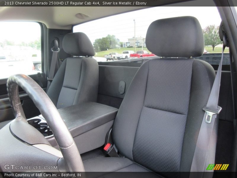 Silver Ice Metallic / Ebony 2013 Chevrolet Silverado 2500HD LT Regular Cab 4x4