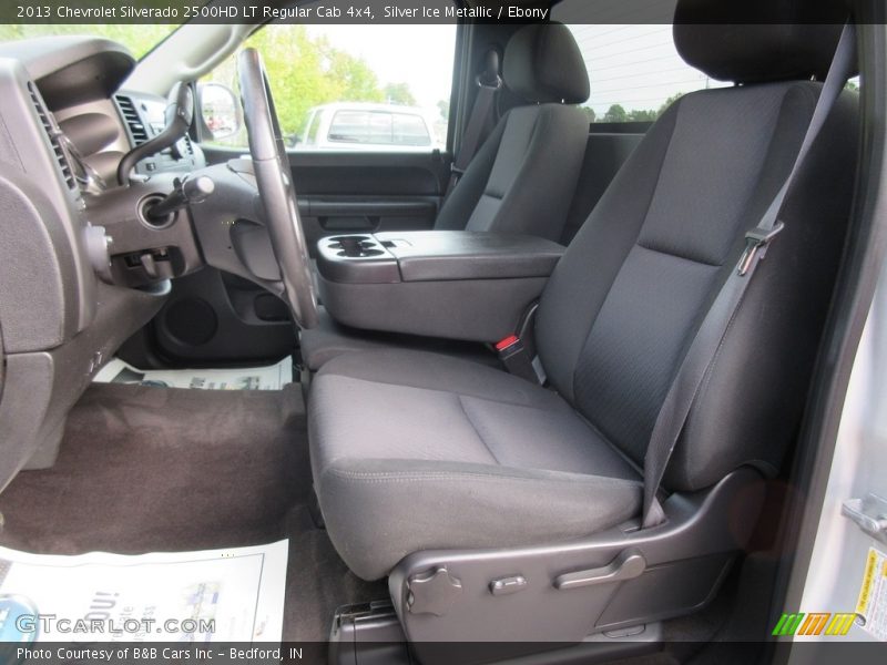 Silver Ice Metallic / Ebony 2013 Chevrolet Silverado 2500HD LT Regular Cab 4x4