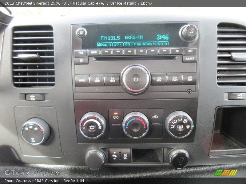 Silver Ice Metallic / Ebony 2013 Chevrolet Silverado 2500HD LT Regular Cab 4x4