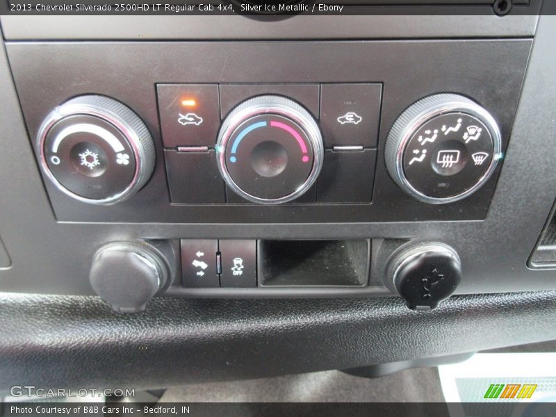 Silver Ice Metallic / Ebony 2013 Chevrolet Silverado 2500HD LT Regular Cab 4x4