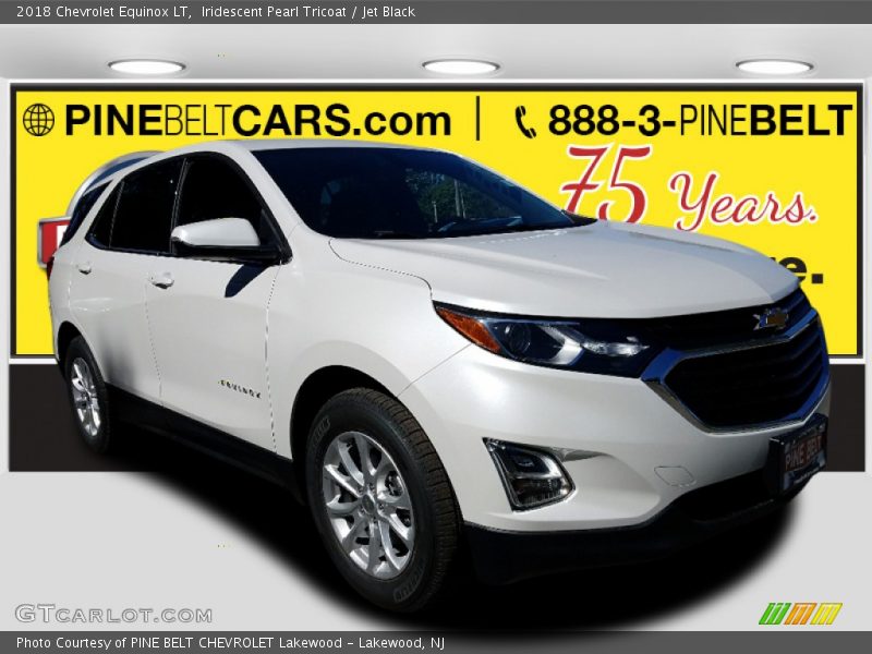 Iridescent Pearl Tricoat / Jet Black 2018 Chevrolet Equinox LT