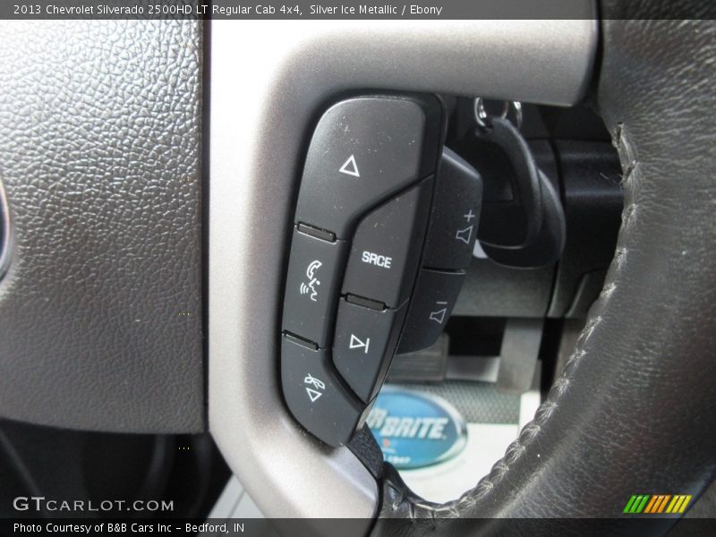 Silver Ice Metallic / Ebony 2013 Chevrolet Silverado 2500HD LT Regular Cab 4x4
