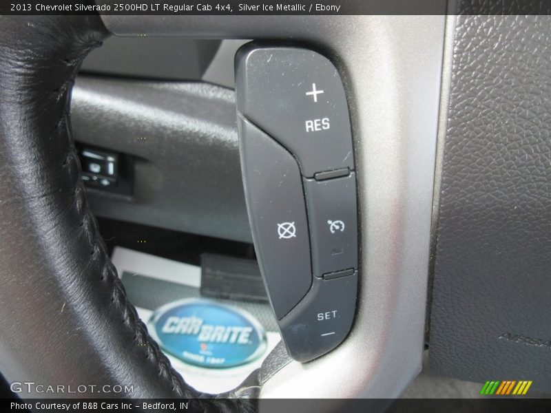 Silver Ice Metallic / Ebony 2013 Chevrolet Silverado 2500HD LT Regular Cab 4x4