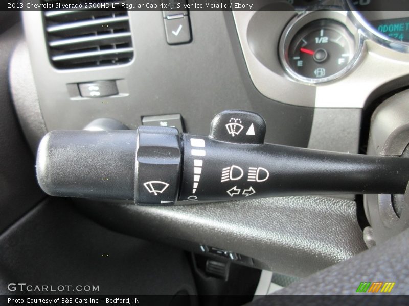 Silver Ice Metallic / Ebony 2013 Chevrolet Silverado 2500HD LT Regular Cab 4x4