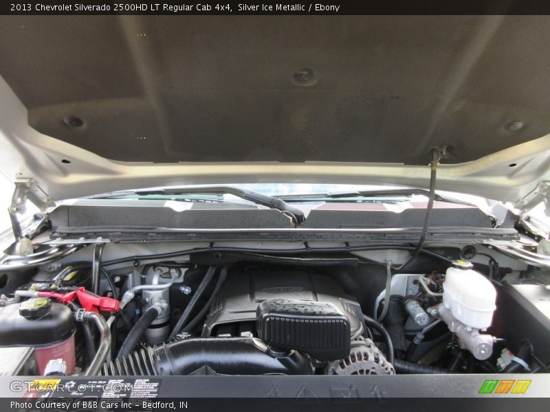 Silver Ice Metallic / Ebony 2013 Chevrolet Silverado 2500HD LT Regular Cab 4x4