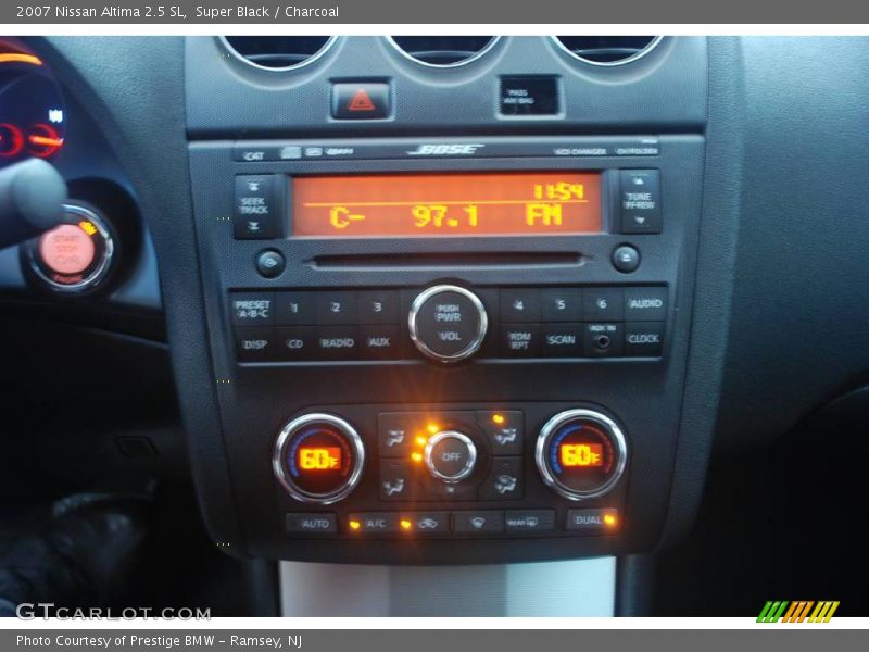 Super Black / Charcoal 2007 Nissan Altima 2.5 SL