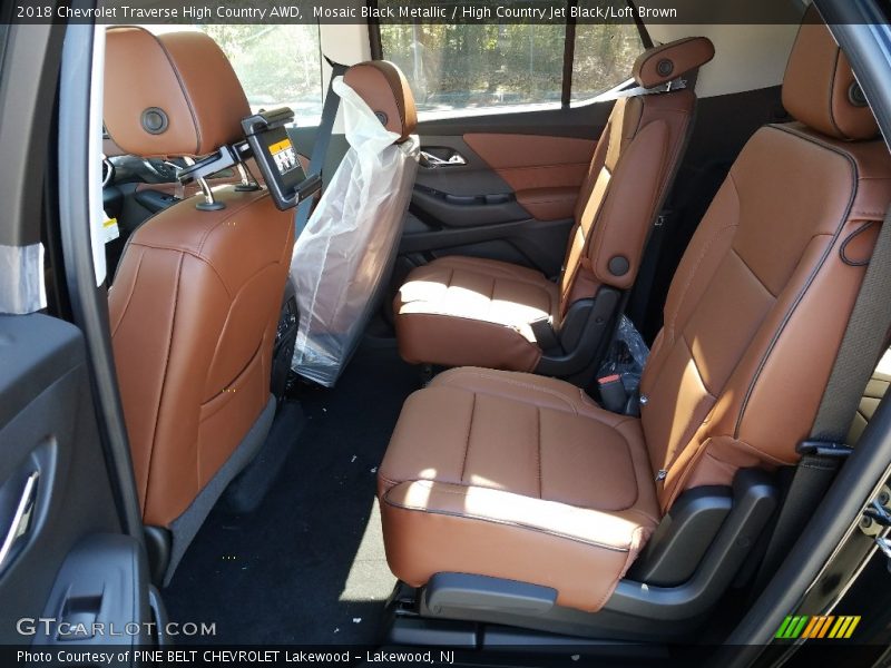 Mosaic Black Metallic / High Country Jet Black/Loft Brown 2018 Chevrolet Traverse High Country AWD