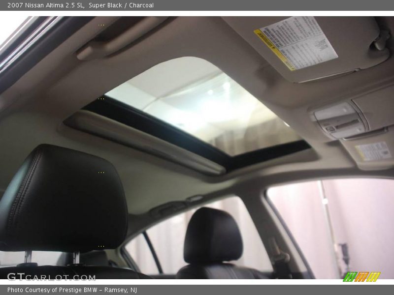 Super Black / Charcoal 2007 Nissan Altima 2.5 SL