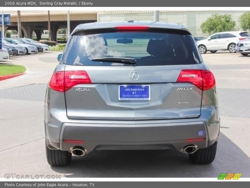 Sterling Gray Metallic / Ebony 2009 Acura MDX