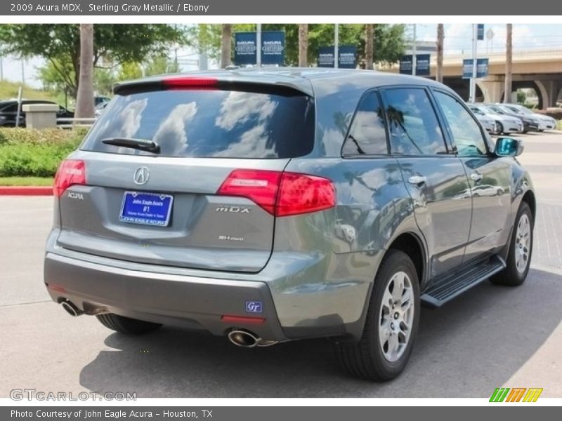 Sterling Gray Metallic / Ebony 2009 Acura MDX