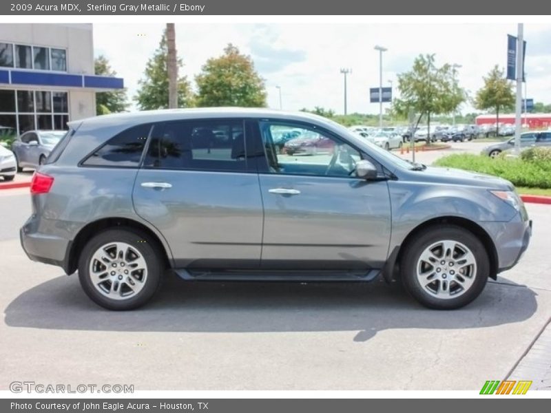 Sterling Gray Metallic / Ebony 2009 Acura MDX