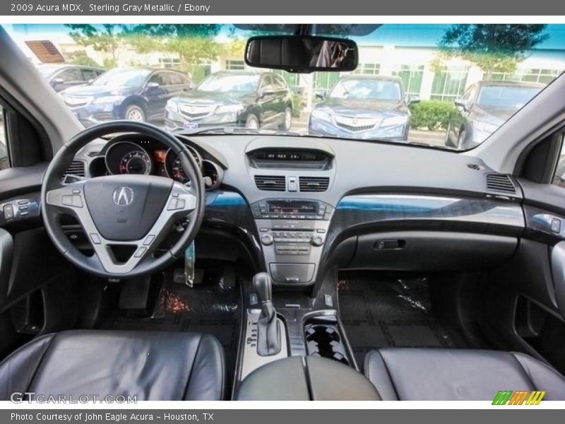 Sterling Gray Metallic / Ebony 2009 Acura MDX