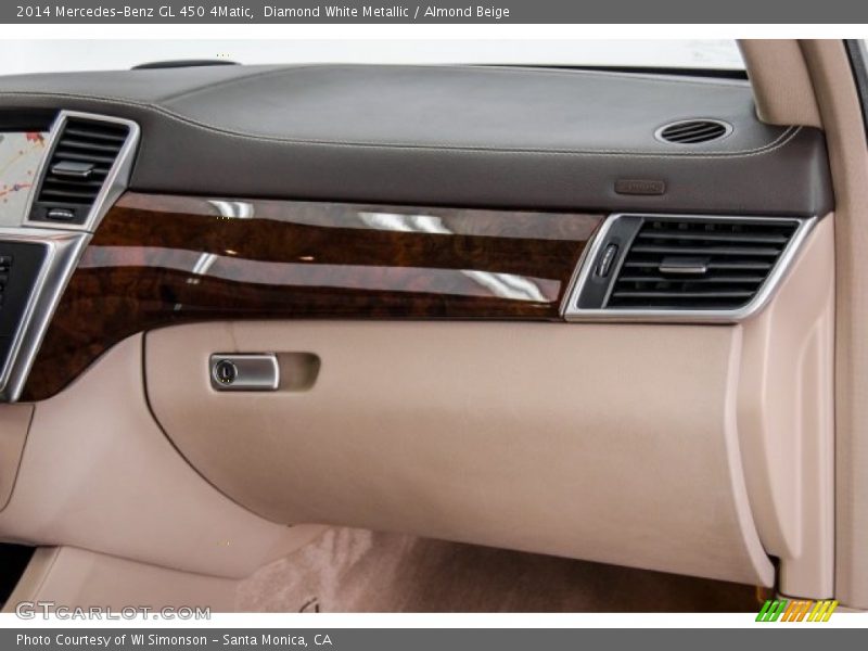 Diamond White Metallic / Almond Beige 2014 Mercedes-Benz GL 450 4Matic