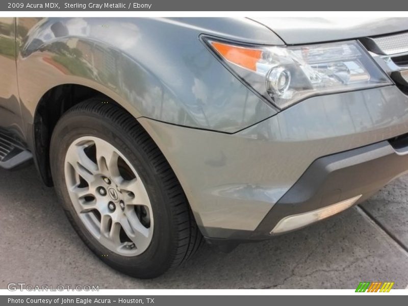 Sterling Gray Metallic / Ebony 2009 Acura MDX