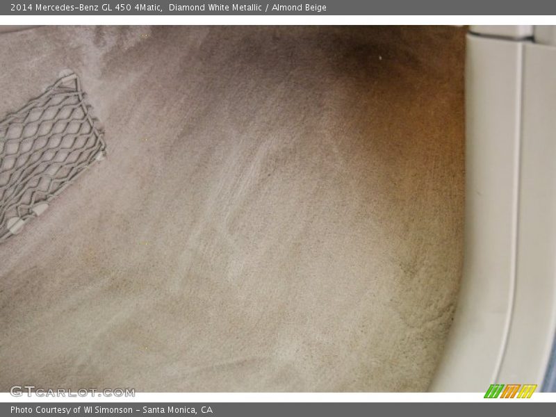 Diamond White Metallic / Almond Beige 2014 Mercedes-Benz GL 450 4Matic