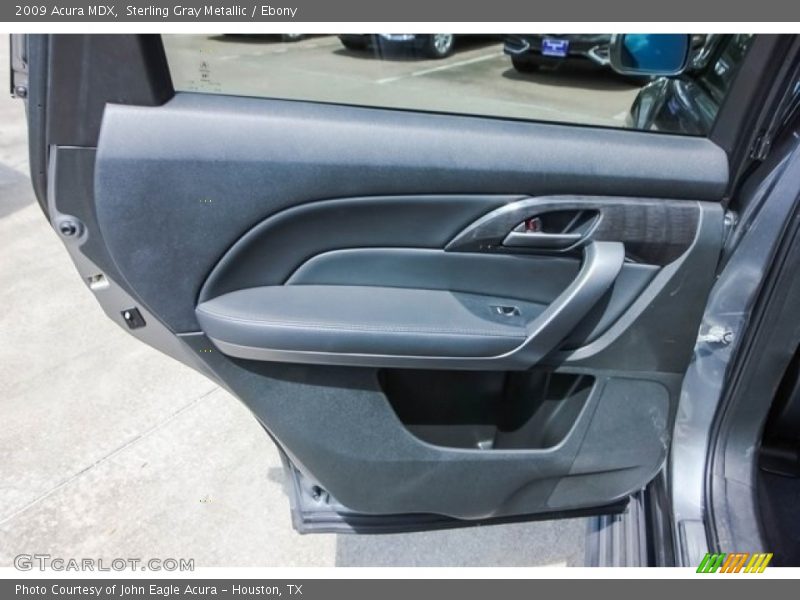 Sterling Gray Metallic / Ebony 2009 Acura MDX