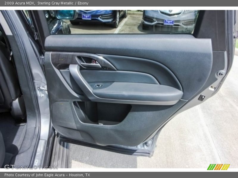 Sterling Gray Metallic / Ebony 2009 Acura MDX