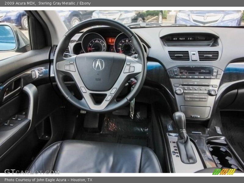 Sterling Gray Metallic / Ebony 2009 Acura MDX