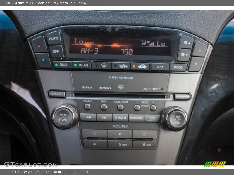 Sterling Gray Metallic / Ebony 2009 Acura MDX