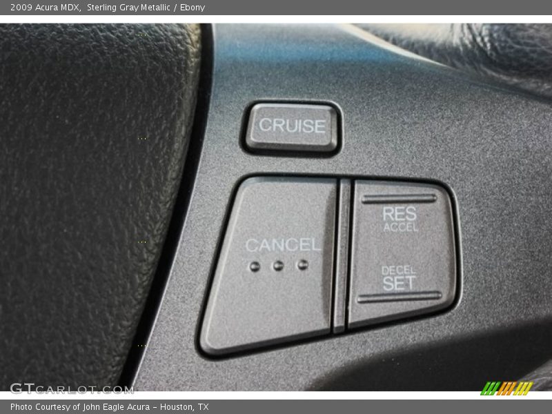 Sterling Gray Metallic / Ebony 2009 Acura MDX