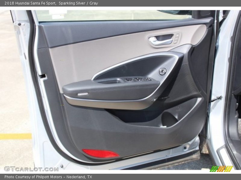 Sparkling Silver / Gray 2018 Hyundai Santa Fe Sport