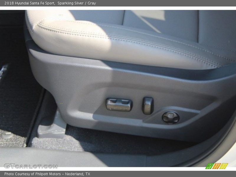 Sparkling Silver / Gray 2018 Hyundai Santa Fe Sport