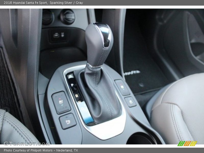 Sparkling Silver / Gray 2018 Hyundai Santa Fe Sport