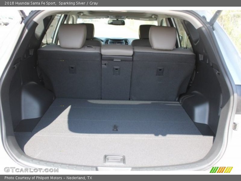 Sparkling Silver / Gray 2018 Hyundai Santa Fe Sport