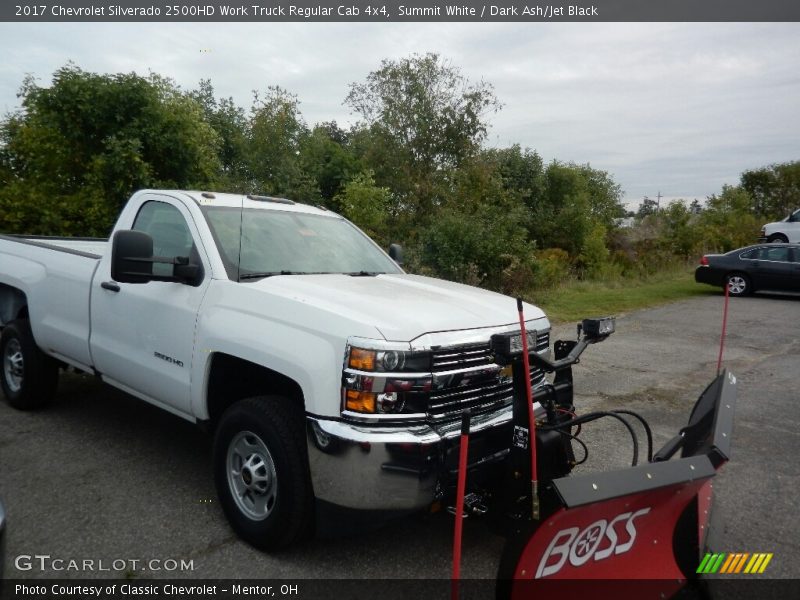 Summit White / Dark Ash/Jet Black 2017 Chevrolet Silverado 2500HD Work Truck Regular Cab 4x4