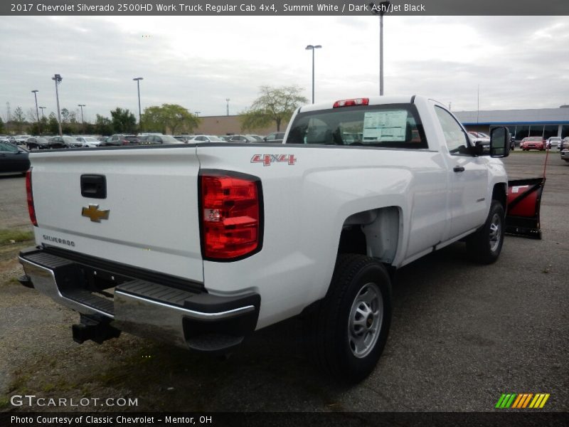 Summit White / Dark Ash/Jet Black 2017 Chevrolet Silverado 2500HD Work Truck Regular Cab 4x4