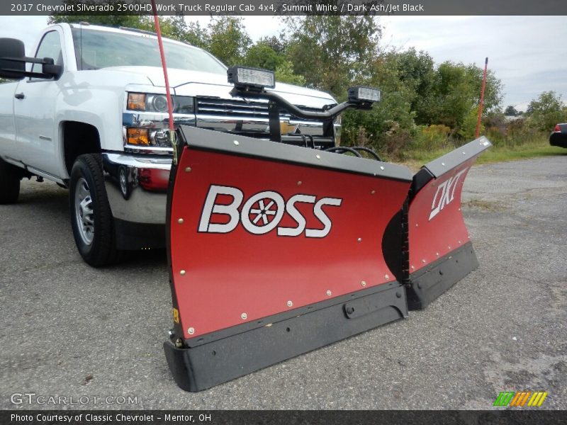 Summit White / Dark Ash/Jet Black 2017 Chevrolet Silverado 2500HD Work Truck Regular Cab 4x4