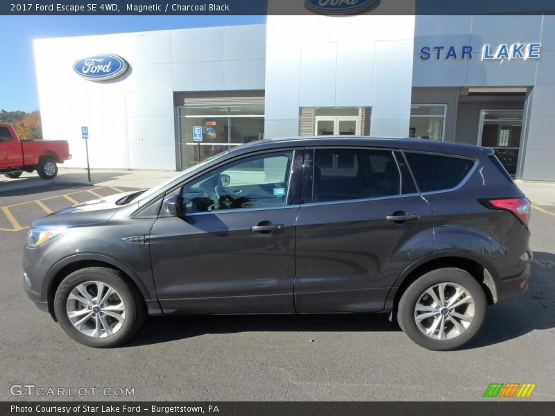 Magnetic / Charcoal Black 2017 Ford Escape SE 4WD