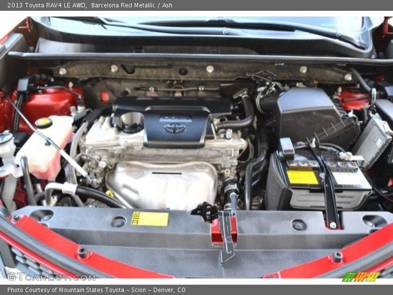 Barcelona Red Metallic / Ash 2013 Toyota RAV4 LE AWD