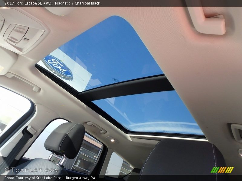 Magnetic / Charcoal Black 2017 Ford Escape SE 4WD