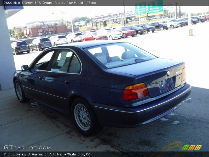Biarritz Blue Metallic / Sand 2000 BMW 5 Series 528i Sedan