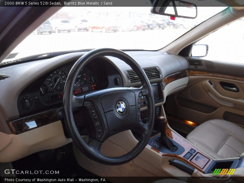 Biarritz Blue Metallic / Sand 2000 BMW 5 Series 528i Sedan